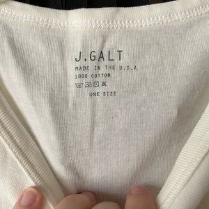 Brandy Melville | J. Galt white tank top